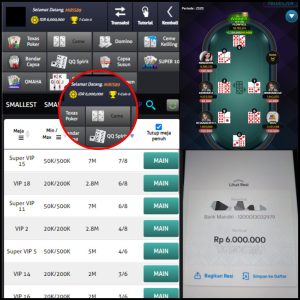 Bukti Kemenangan Tvonepoker